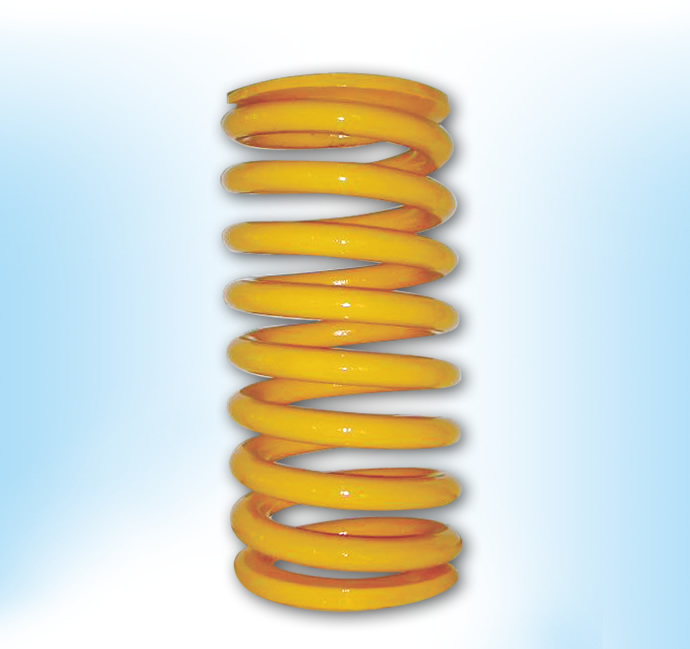 鐵路二系高(gāo)圓機車彈簧